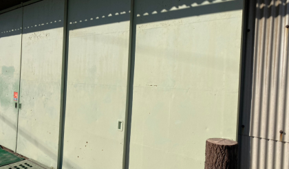 愛知県稲沢市　製造販売メーカー工場内外の鉄部塗装工事
