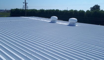 愛知県知立市　株式会社エス・エヌ・ビー様の工場屋根・物流倉庫の遮熱断熱塗装工事