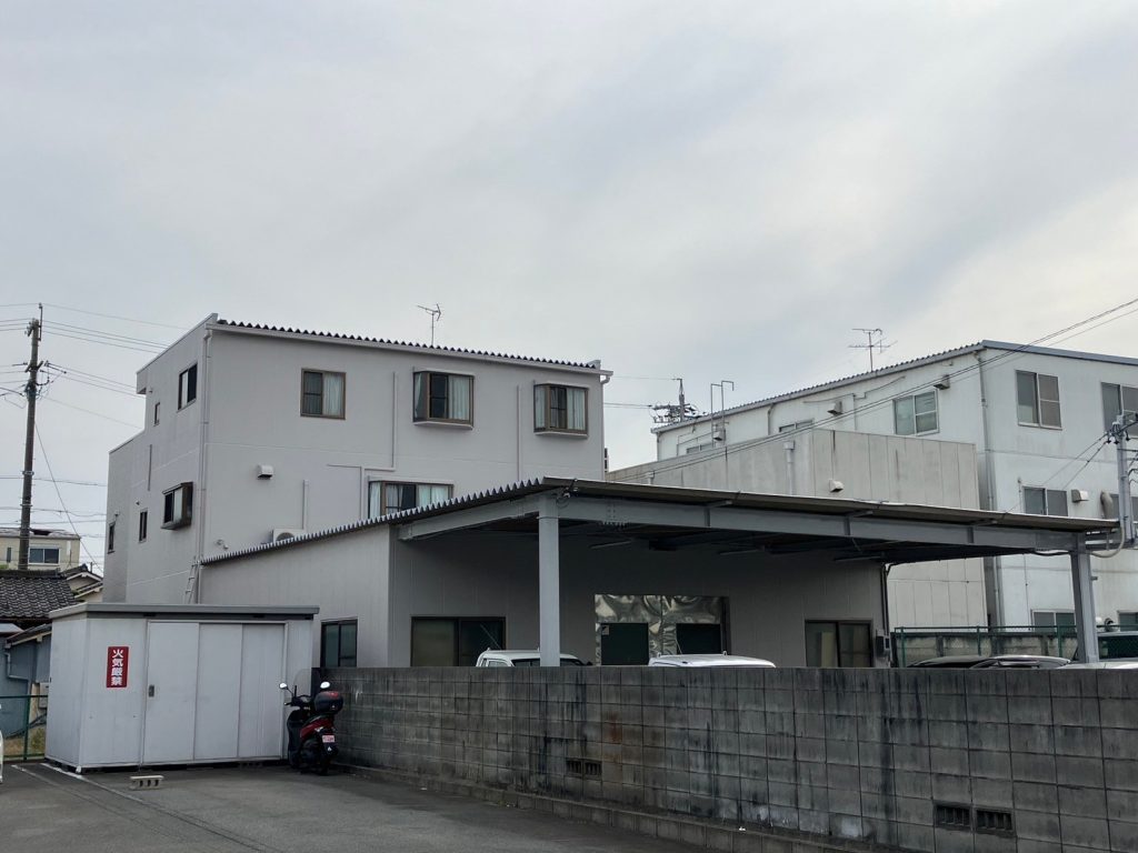 愛知県名古屋市西区　株式会社友縫機械様の外壁塗装・屋根塗装・補修工事